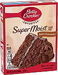 Betty Crocker Super Moist Milk Chocolate Cake Mix, 15.25 oz $1.26