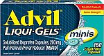 24-Count Excedrin Headache Sleep Relief Caplets $2.56, 160-Ct Advil Liquid Capsules $7 and more