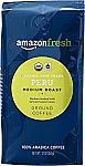AmazonFresh Organic Fair Trade Peru Ground Coffee, Medium Roast, 12 Ounce $4.80