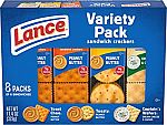 14-pack Lance Sandwich Crackers, Variety Pack $3.79
