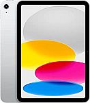 Apple 10.9" iPad Wi-Fi 64GB (10th Gen.) $242