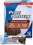 36 Count Pure Protein Bars Chocolate Deluxe, 1.76 oz $27
