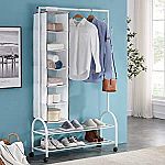 48" VECELO Metal 2-Tier Storage Shoe Shelves $28