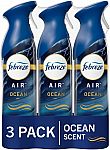 3-Pk 8.8-Oz Febreze Air Effects Ocean Scent Air Freshener $5.69