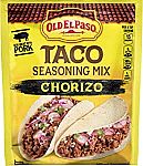 Old El Paso Chorizo Taco Seasoning, 0.85 oz $0.81