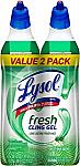 2-Pack 24-Oz Lysol Toilet Bowl Cleaner Gel $3.44