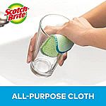 2-Pack Scotch-Brite Dobie Scrub & Wipe Cloth $1.94