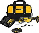 DEWALT 20V MAX XR Oscillating Tool Kit, 3-Speed (DCS356C1) $84 and more