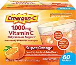 2 x 60-Ct Emergen-C 1000mg Vitamin C Powder $16.35