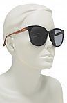 MCM 66mm Simple Logo Modified Rectangle Sunglasses $60