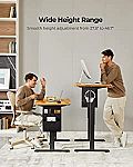 Marsail Standing Desk with Adjustable Height $122.68