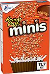 Reese's Puffs Minis Breakfast Cereal, Chocolate Peanut Butter Cereal, 11.7 OZ $2.24