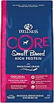 4 pound Wellness CORE Wholesome Grains Dry Dog Food $6.52
