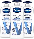 3-Pack 20.3 oz Vaseline Intensive Care Body Lotion for Dry Skin $13