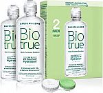 2-pack 10 Oz Biotrue Contact Lens Solution $10
