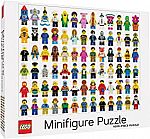 1000-Piece LEGO Minifigure Jigsaw Puzzle $6.96