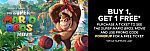 Fandango - BOGO Free to Mario Bro Movies