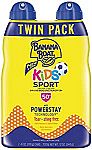 2-Pack Banana Boat Kids Sport Sunscreen Spray, SPF 50, 6oz $8.39