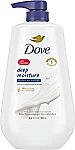 30.6 Oz Dove Body Wash with Pump Deep Moisture $5.99