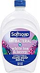 50 Ounce Softsoap Antibacterial Liquid Hand Soap Refill, White Tea & Berry Scented $4.45