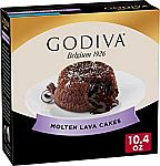 Godiva Molten Lava Cakes Baking Mix, Makes 6 Cakes, 10.4 Ounces $5.50