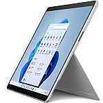 Microsoft Surface Pro X 13" Tablet: 13" PixelSense Touch, SQ1, 8GB, 128GB, Win11 Pro $449.99