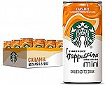 8 pack Starbucks Frappuccino Mini Caramel, 6.5oz $7.58