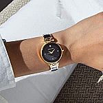 Anne Klein Women's Genuine Diamond Dial Bangle Watch $24