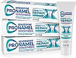 3-Count Sensodyne Pronamel Intensive Enamel Repair Toothpaste $12 and more
