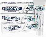 6 Count Sensodyne Rapid Relief Sensitive Toothpaste (3.4 ounces) $23