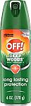 2 x 6 oz OFF! Deep Woods Insect Repellent Aerosol $8