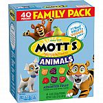 40-Count Mott's Fruit Flavored Snacks $5.71