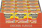 12-Pack 2.25-oz Maruchan Instant Lunch (Roast Chicken) $3.76