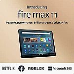 Amazon Fire Max 11 11" Tablet (4GB 64GB) $139.99