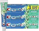 3-Ct 5.4-oz Crest Complete Whitening + Scope Toothpaste $5.97