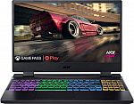 Acer Nitro 5 15.6"QHD Gaming Laptop (Ryzen7 6800H, RTX 3070Ti, 16GB, 1TB SSD) $929.99