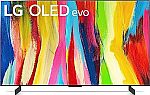 42" LG C2 Series 4K UHD OLED Smart TV $800
