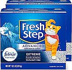 37-Lbs Fresh Step Clumping Cat Litter $12