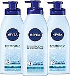 3 x NIVEA Lightly Scented Breathable Body Lotion 13.5 Ounce $10.75 and more