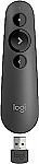 Logitech R500s Laser Presentation Remote Clicker with Dual Connectivity $36