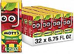 32 Count Mott's 100% Fruit Punch Juice 6.75 fl oz $10.18