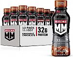 12-Ct Muscle Milk Pro Advanced Nutrition Protein Shake $17