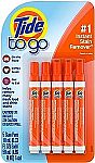 5-Count Tide To Go Instant Stain Remover Liquid Pen $5.99