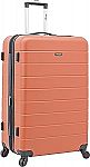 Wrangler Smart Luggage Set with Cup Holder and USB Port 20" Carry-on $40 and more