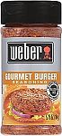 Weber Gourmet Burger Seasoning, 5.75 Ounce Shaker $4 and more