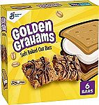 6 Ct Golden Grahams S'mores Soft Baked Oat Bars $1.24