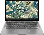 HP 14" 2-In-1 FHD Touchscreen Chromebook (i3-1115G4 8GB 128GB) $349