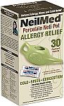 NeilMed Classic Porcelain Neti Pot Green with 30 Premixed Packets $3.79