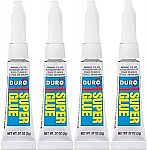 4-Pack Duro Super Glue, Quick Dry - .07 fl oz $2.24