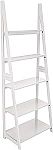 Amazon Basics Modern 5-Tier Ladder Bookshelf Organizer $38